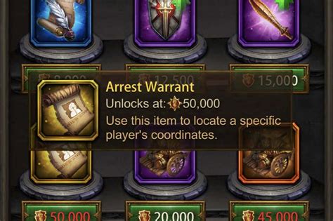 evony arrest warrant.